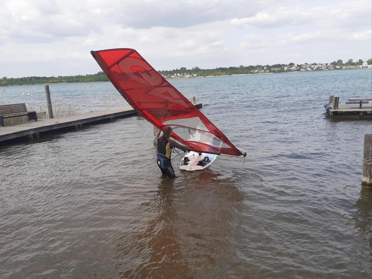 Lagrette Ferienwohnung Am Hainer See Neukieritzsch Exterior foto