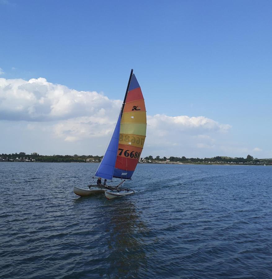Lagrette Ferienwohnung Am Hainer See Neukieritzsch Exterior foto